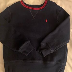 Navy Polo Sweater